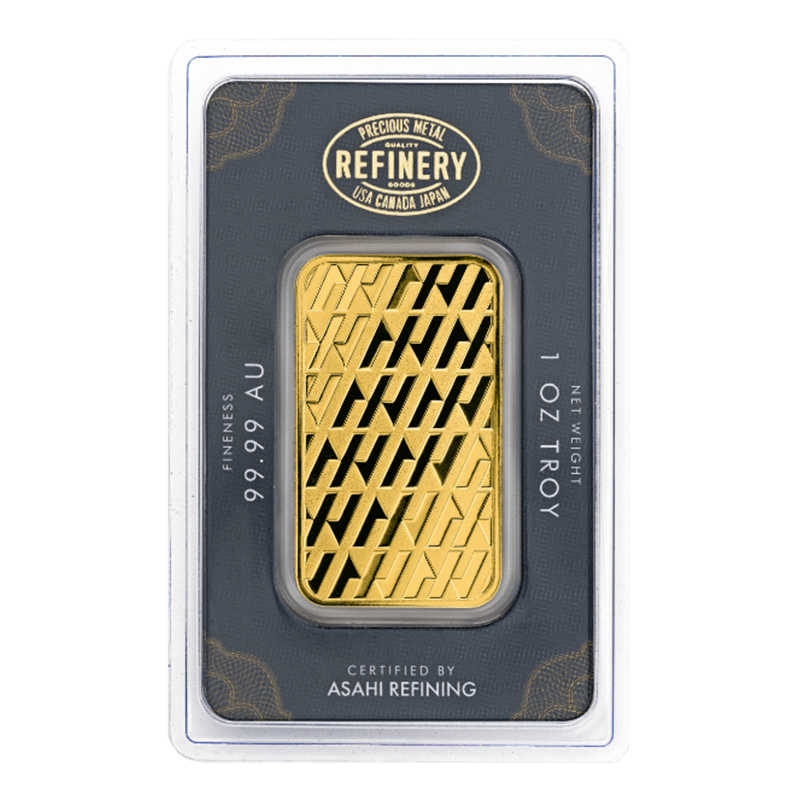 Gold 1 OZ ASAHI BAR - Image 2