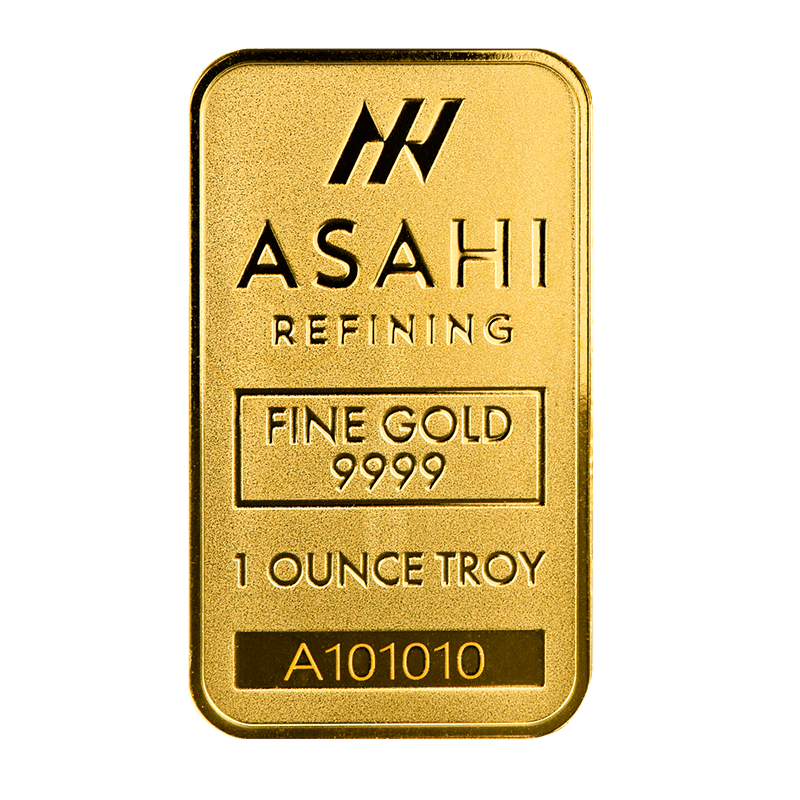 Gold 1 OZ ASAHI BAR - Image 3