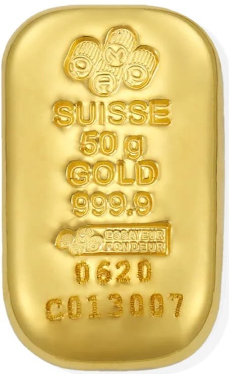 50 gram Gold Bar - Image 2